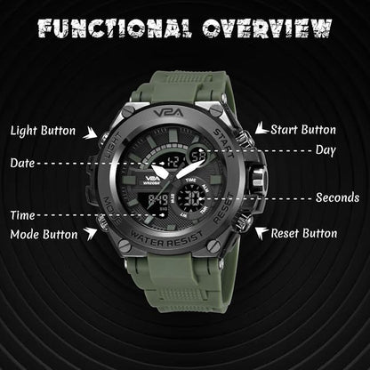 Latest Men Analogue-Digital Watch